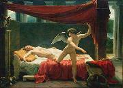Francois-Edouard Picot L Amour et Psyche oil painting on canvas